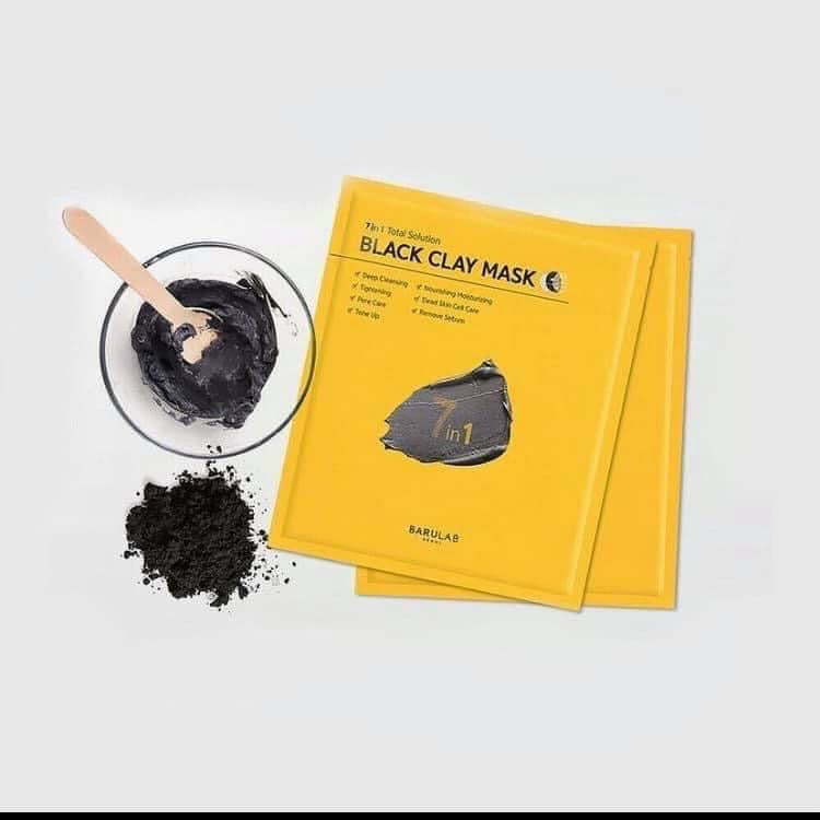 Barulab 7 in 1 Total Solution Black Clay Mask