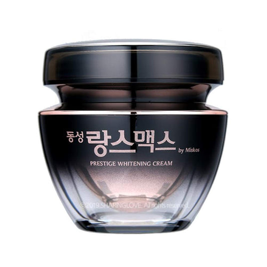 Dong Sung Rannce Max Prestige Cream 50g (1.76oz.) - Nourishing, Tone Up, Advanced Formula Skin, Cream For Clear Complexion With A Healthy Glow