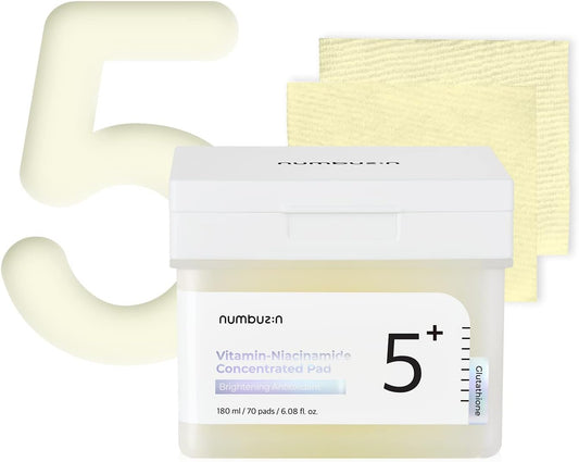 Numbuzin No.5 Vitamin-Niacinamide Concentrated Pad(70 PADS )