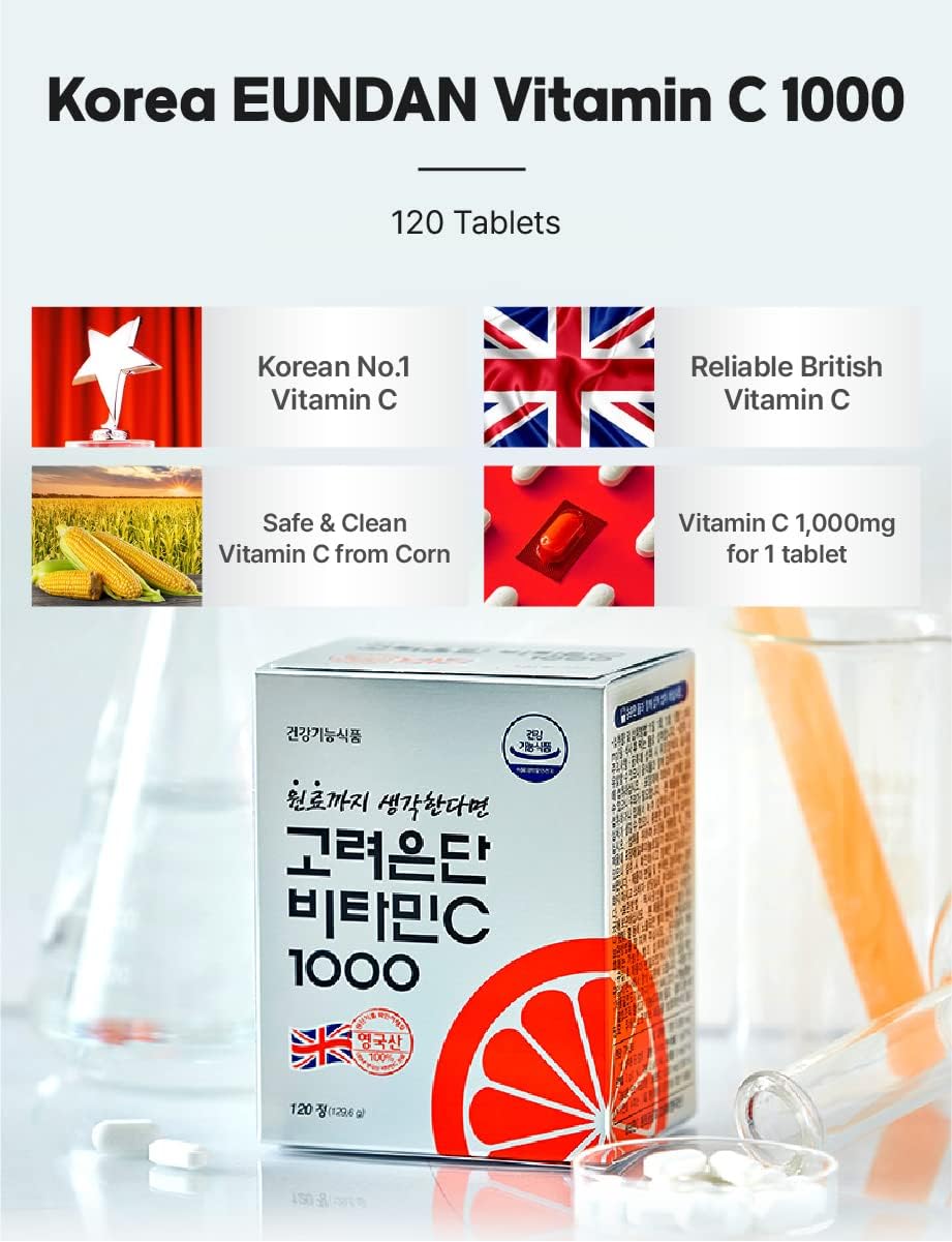 Korea Eundan Vitamin C 1000 1080mg*120tablets