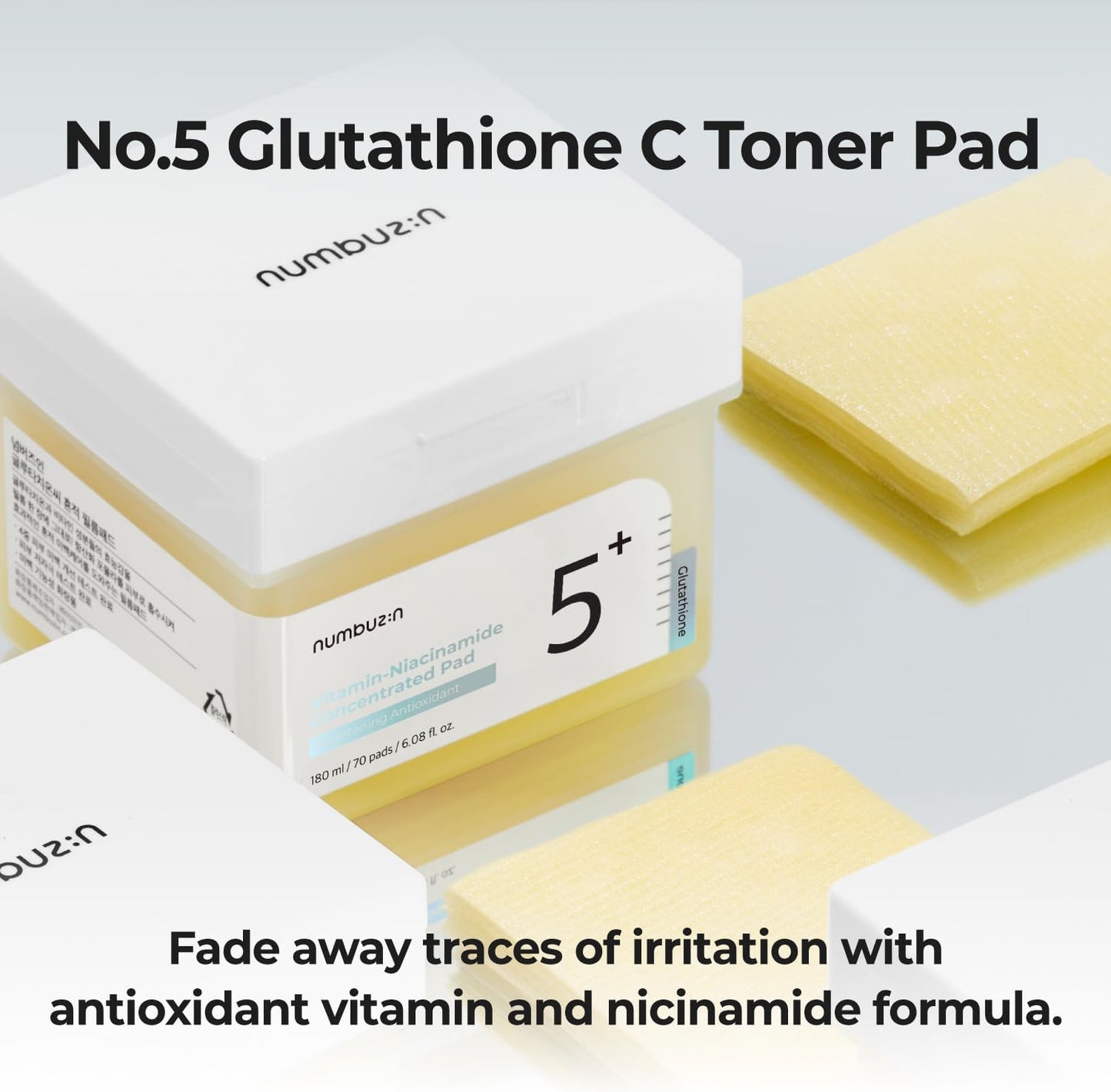 Numbuzin No.5 Vitamin-Niacinamide Concentrated Pad(70 PADS )