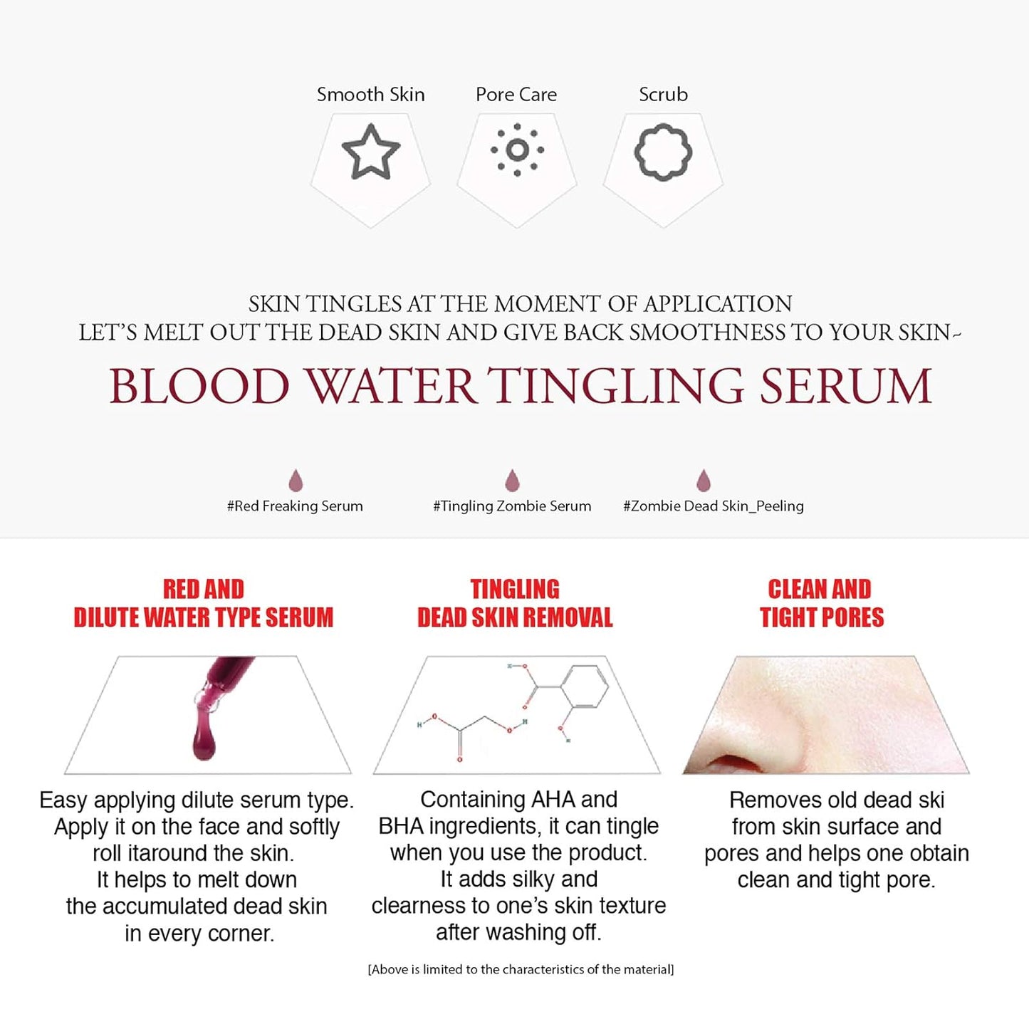 So Natural - Red Peel Tingle Serum - 11ml