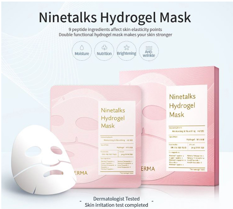 Celderma Ninetalks Hydrogel Facial Mask (30g*4)