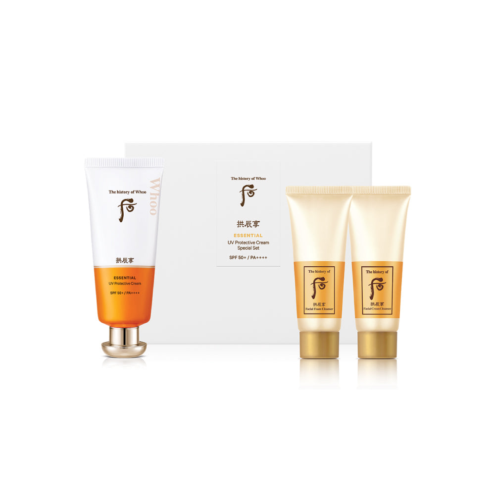 The History of Whoo - Gongjinhyang Essential UV Protective Cream Special Set