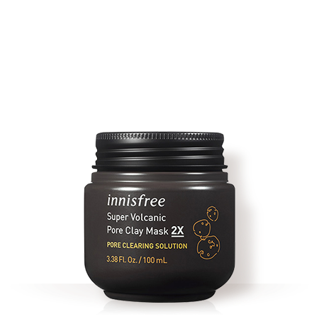 INNISFREE - SUPER VOLCANIC PORE CLAY MASK 2X 100ML