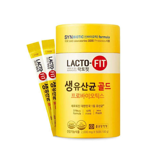 LACTO-FIT 5X Probiotics (Yellow) | 50 pcs